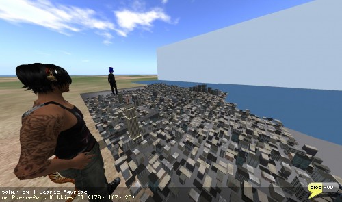 Flix Saiman's NY Skyline model